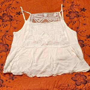 Cotton On White Lace Camisole Top